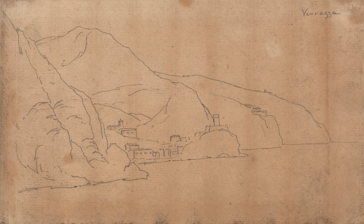 Vernazza od John Robert Cozens