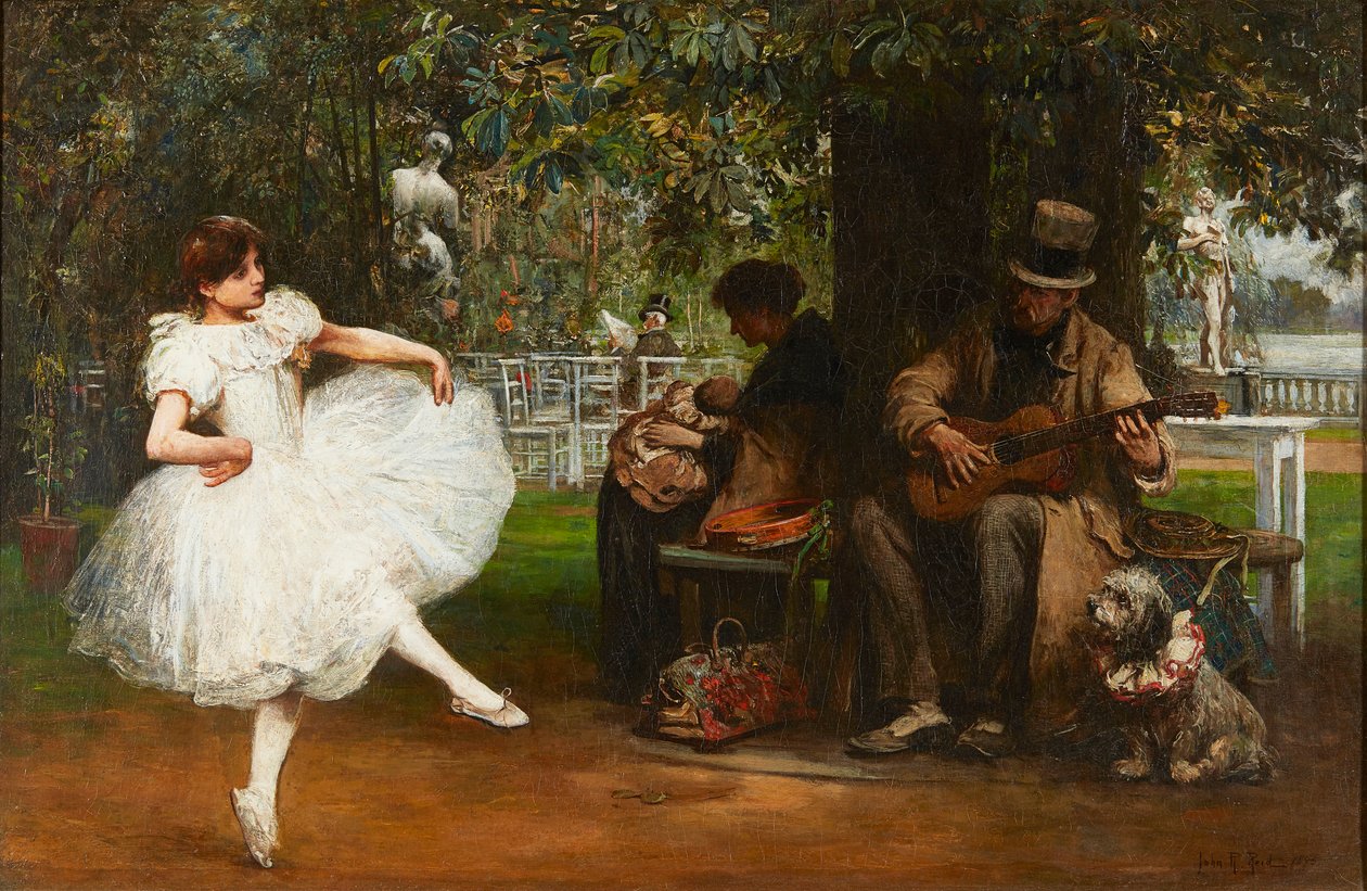 The Old Showman (olej na plátně) od John Robertson Reid