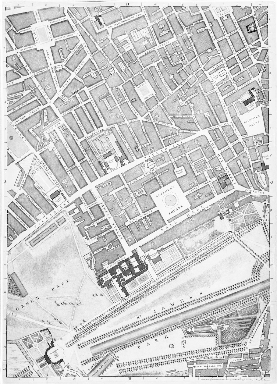 Mapa St James