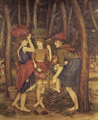 Pine Woods od John Roddam Spencer Stanhope