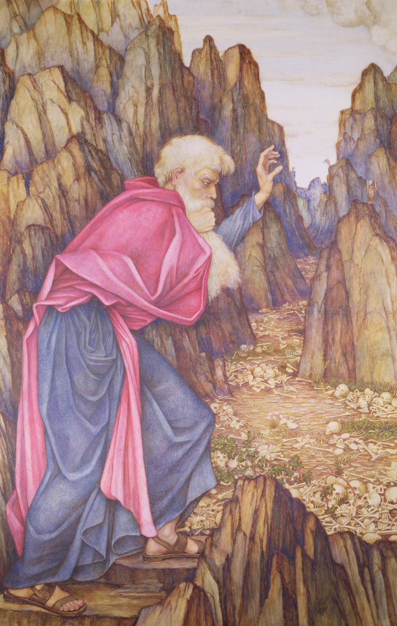 Ezechielova vize od John Roddam Spencer Stanhope