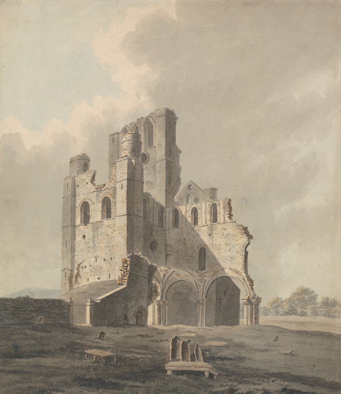 Klášter Kelso, Skotsko od John Roe of Warwick