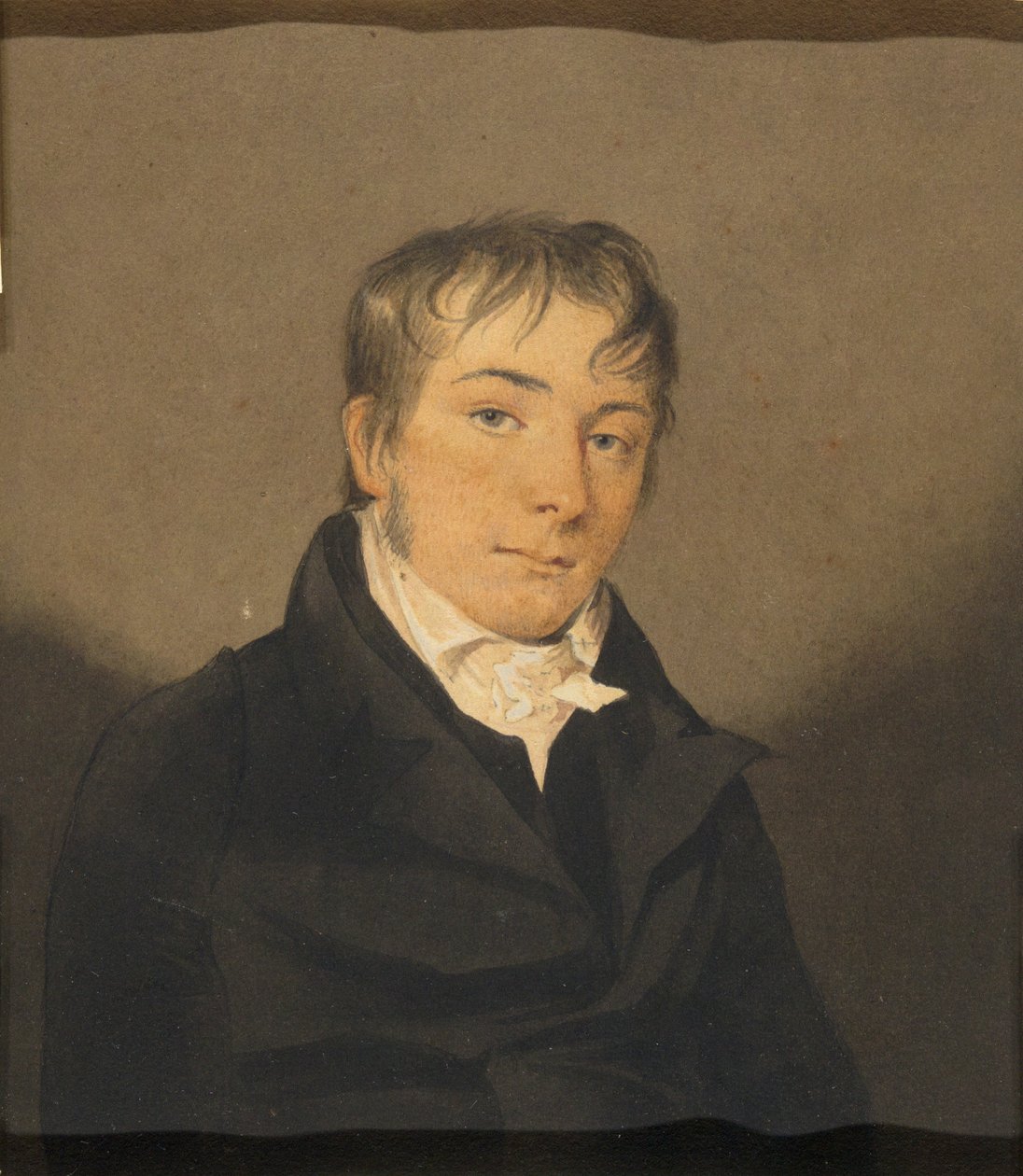 Portrét neznámého muže od John Rubens Smith