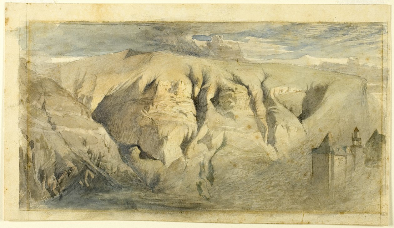 Mount Saleve od John Ruskin