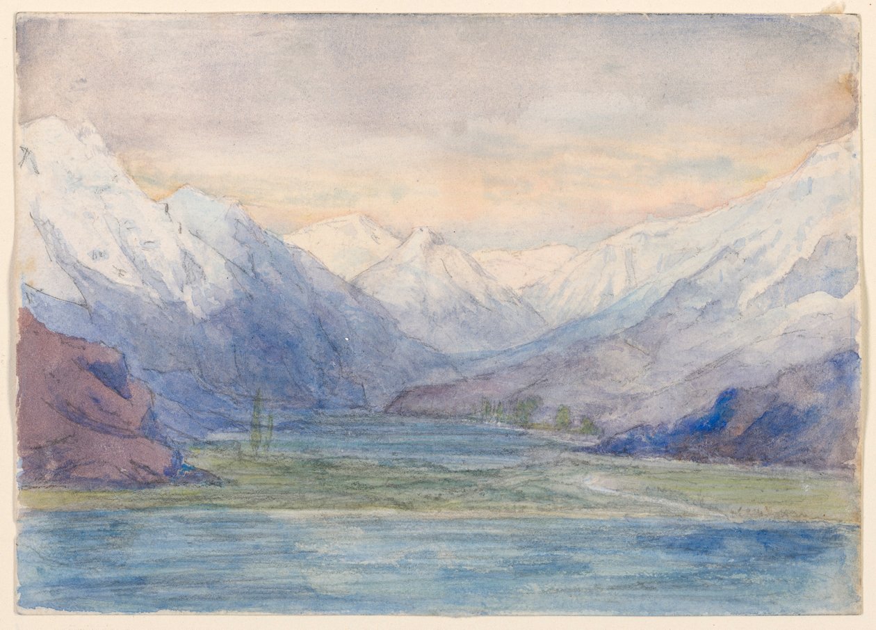 Horská krajina od John Ruskin