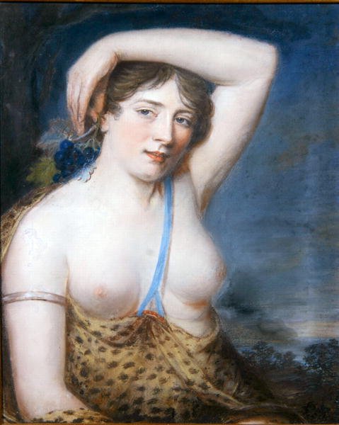 Bakchantka (pastel) od John Russell