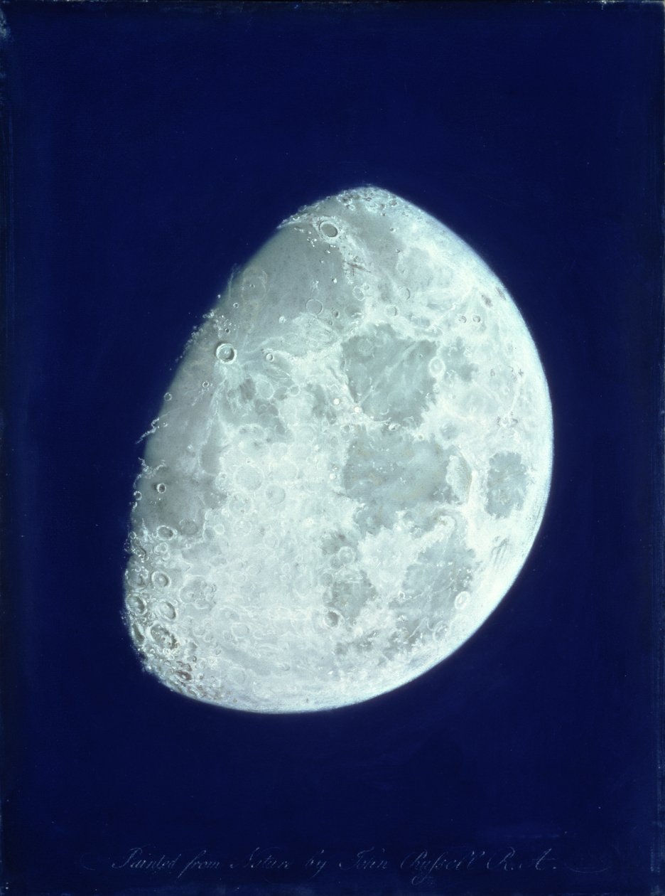Tvář Měsíce, 1793-97 od John Russell