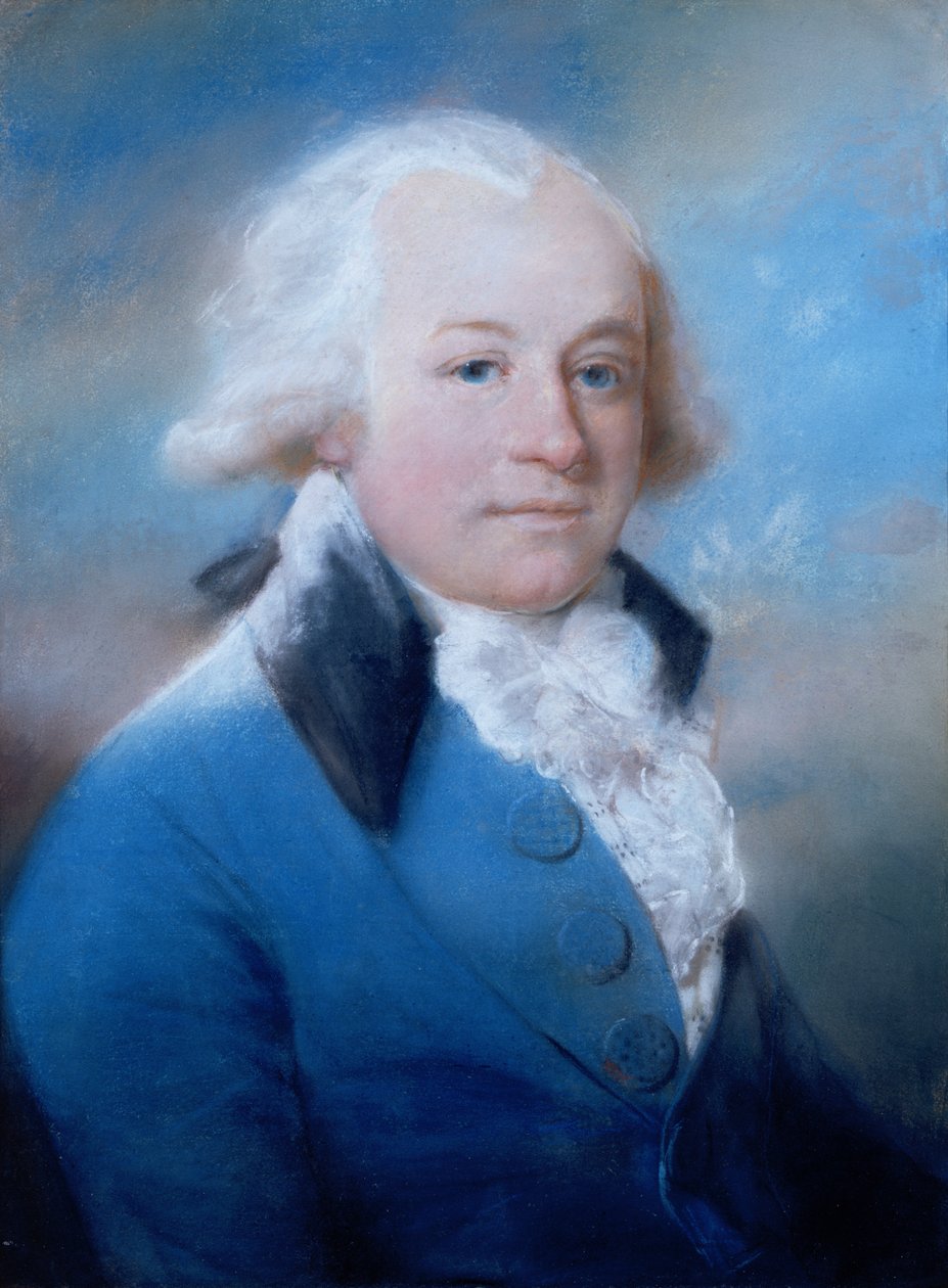 John Webbe Weston ze Sutton Place (pastel) od John Russell