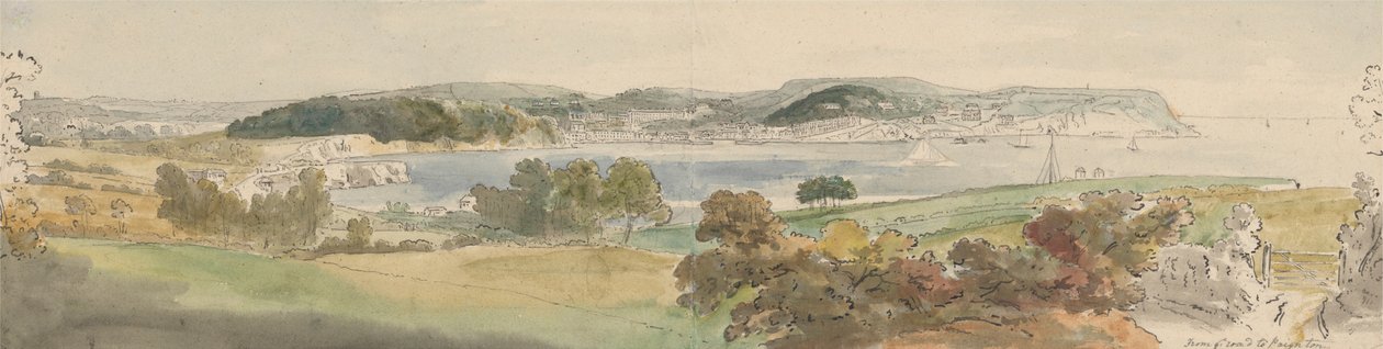 Torquay z Paignton Road od John Sanders