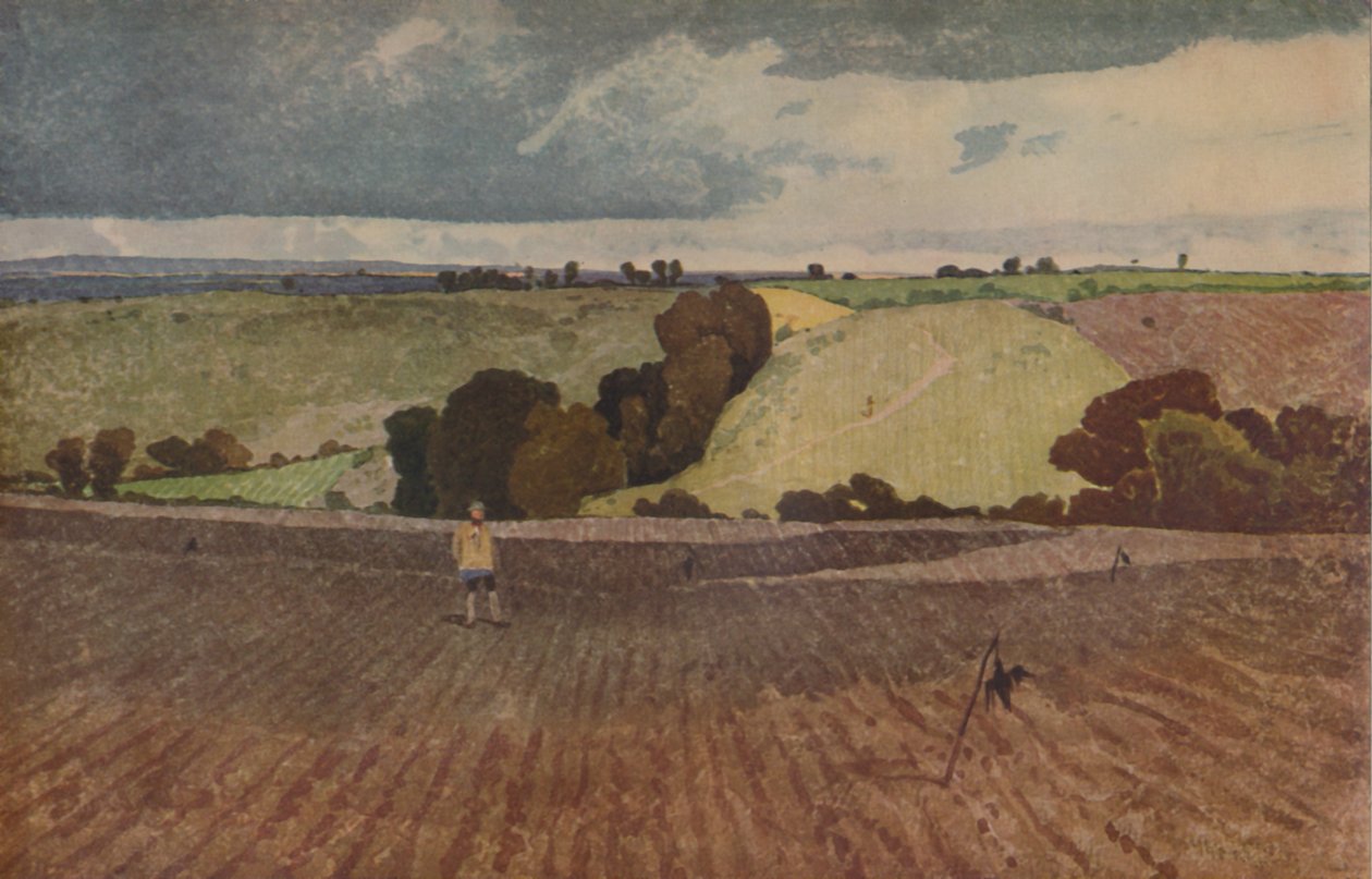 Orané pole, 1923 od John Sell Cotman