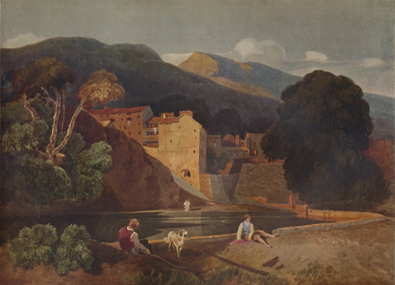 Klasická krajina, 1923 od John Sell Cotman