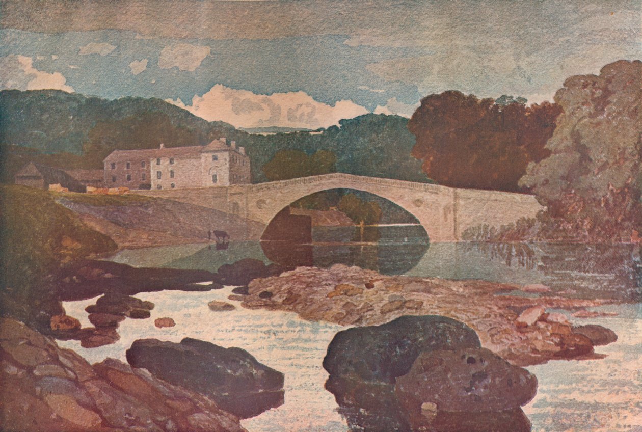 Greta Bridge, c1807, 1911 od John Sell Cotman