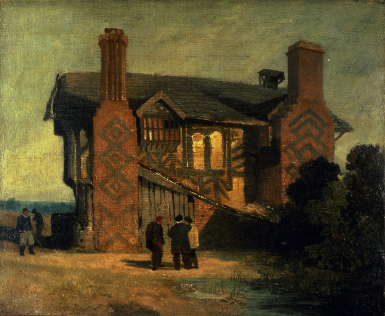 Moreton Old Hall od John Sell Cotman