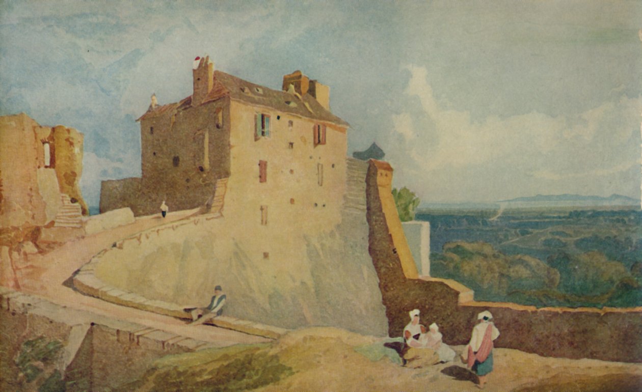 Na valu, Domfont, Francie, 1923 od John Sell Cotman