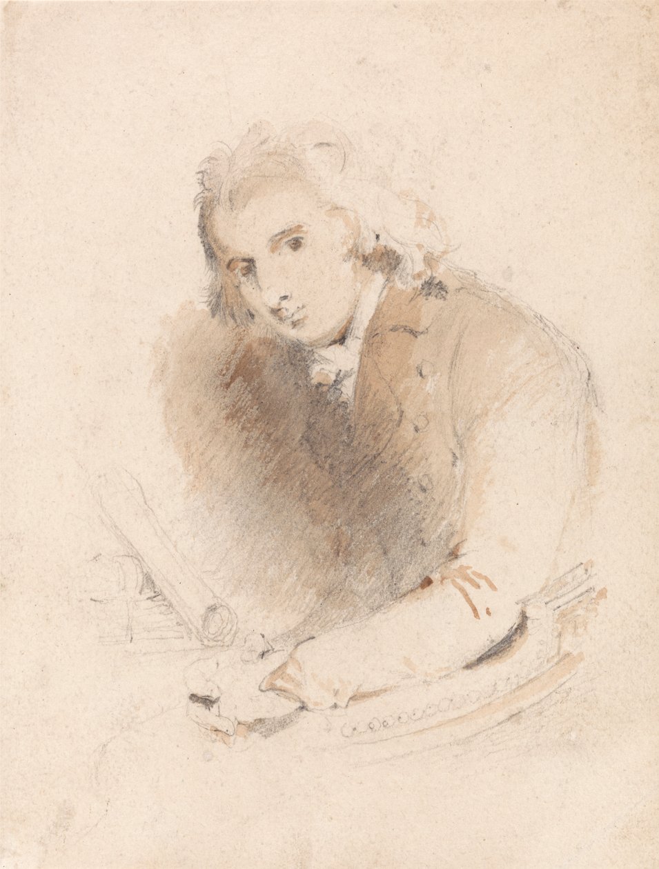 Portrét učence od John Sell Cotman