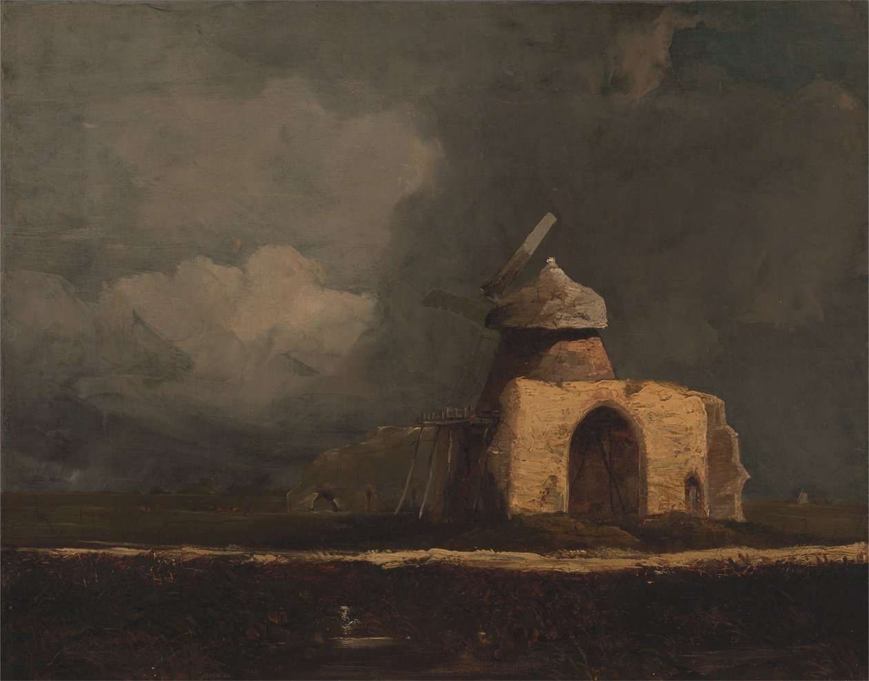 Opatství svatého Beneta od John Sell Cotman
