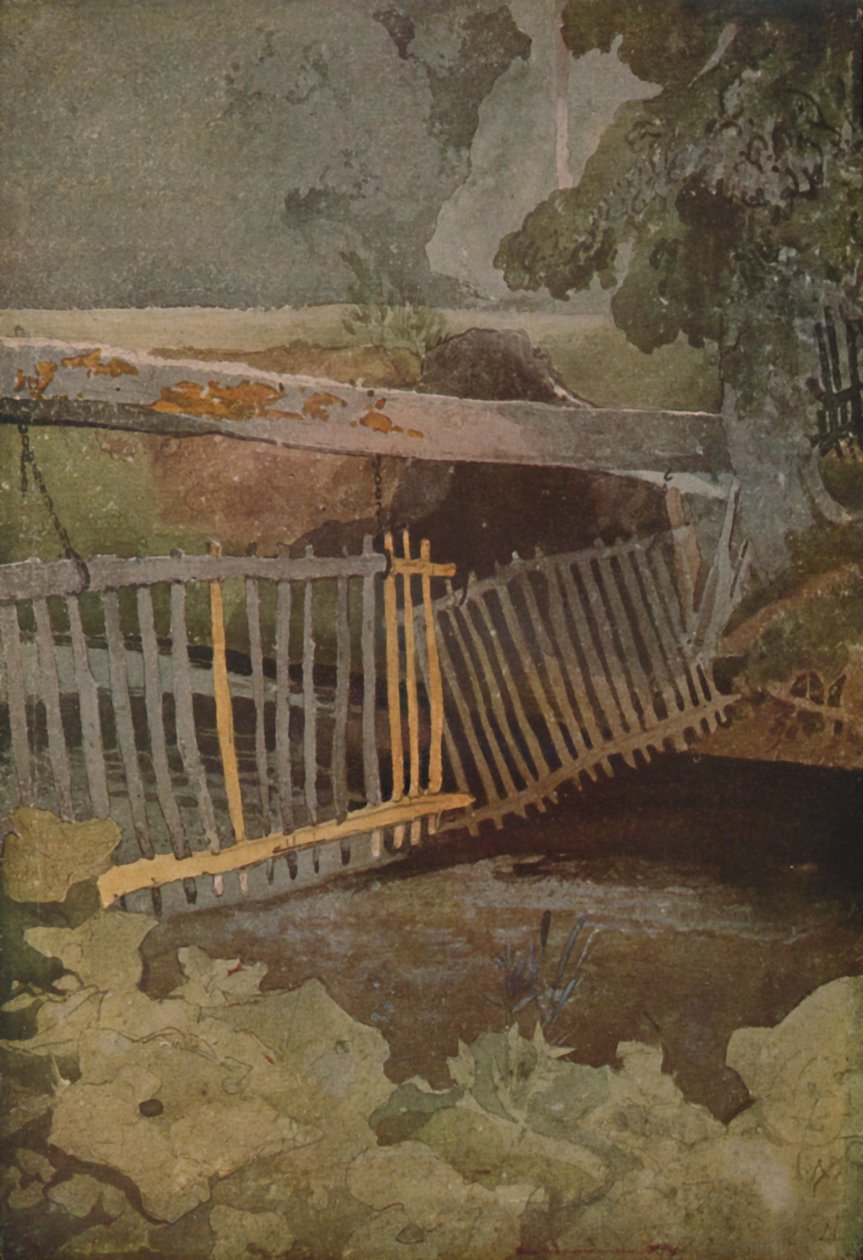 Drop Gate, Duncombe Park, 1923 od John Sell Cotman