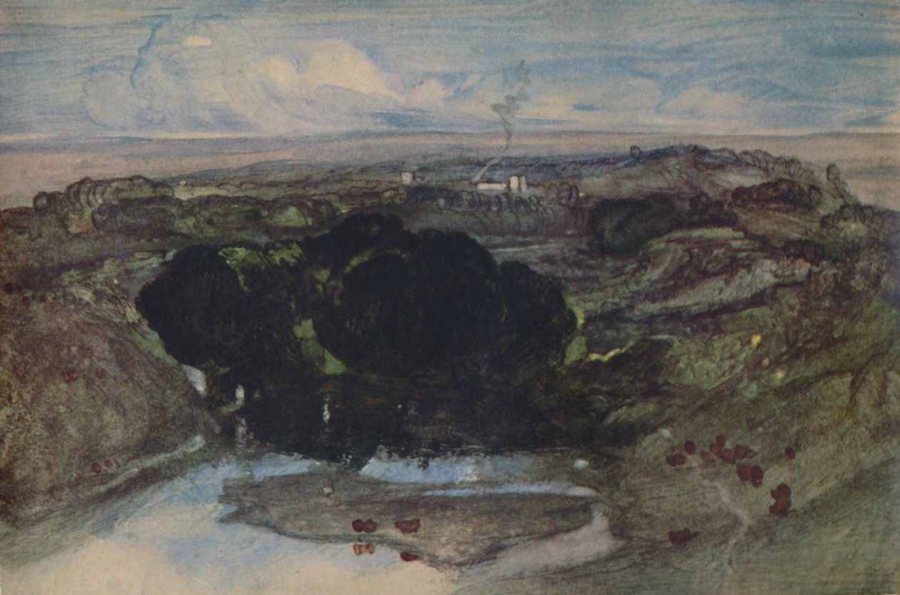 Jezero, 1923 od John Sell Cotman