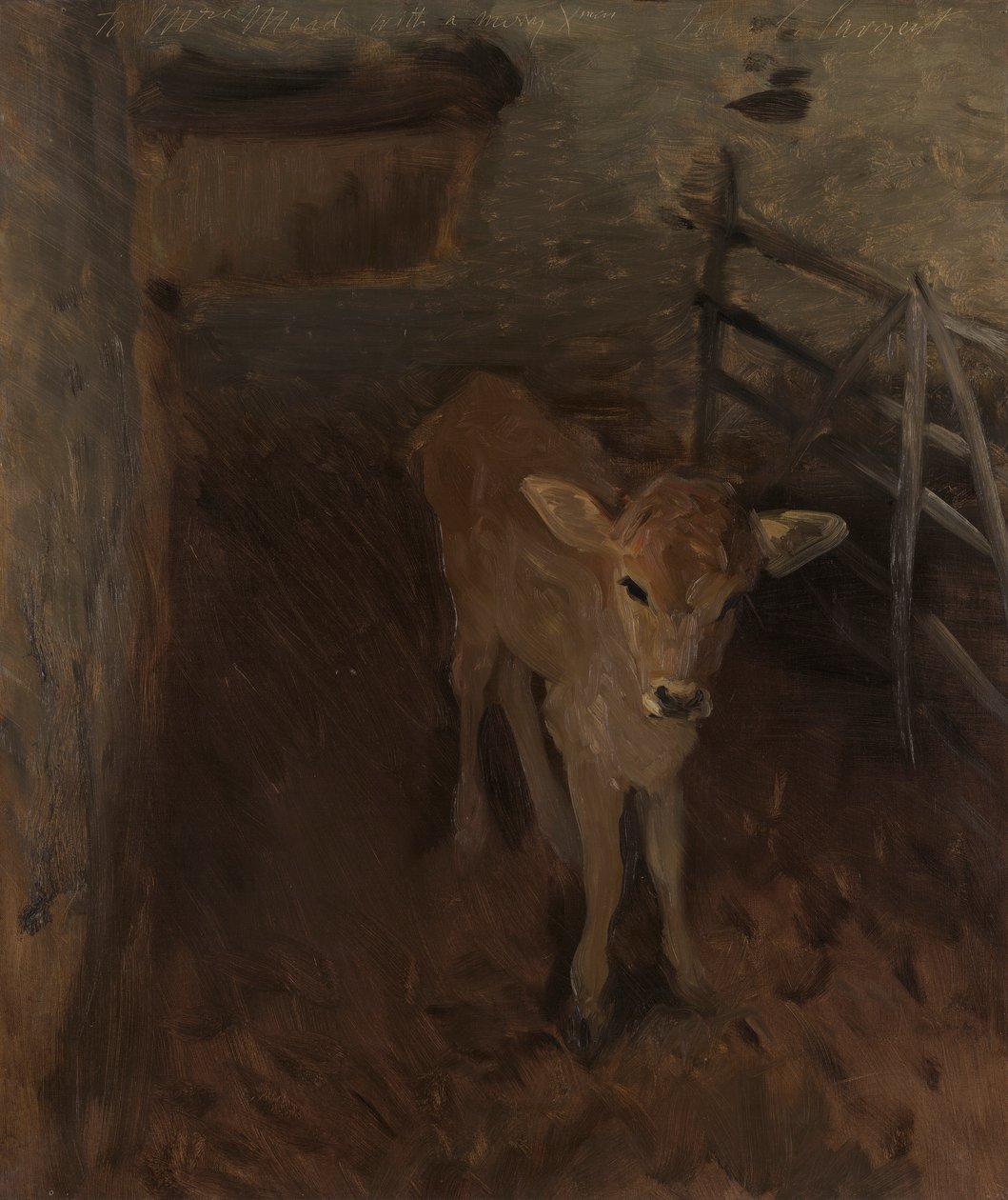 Telátko z Jersey od John Singer Sargent