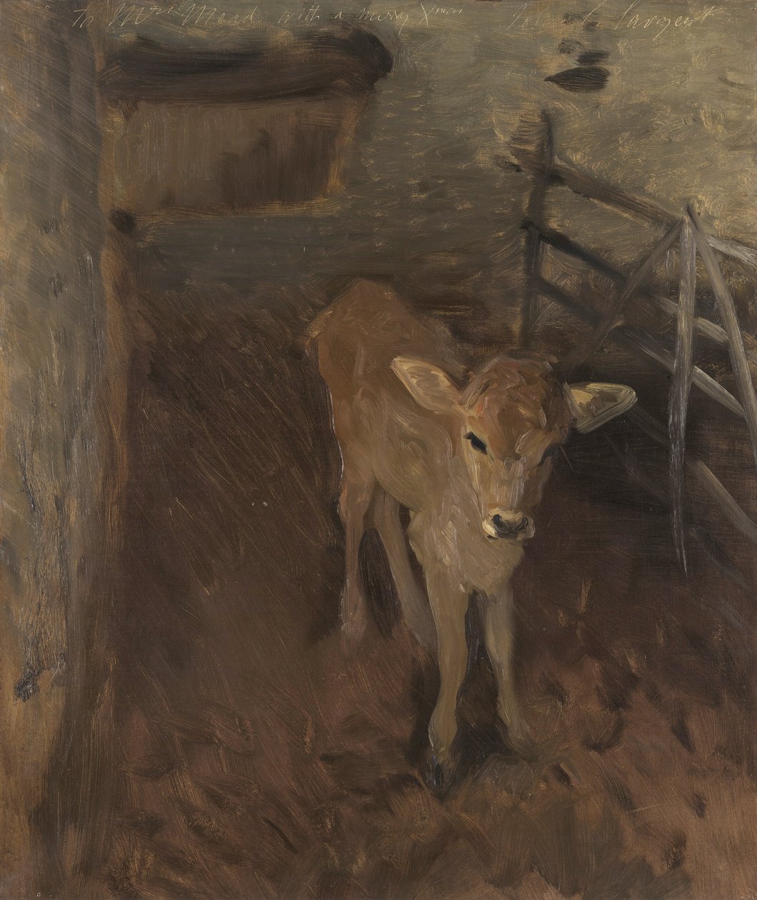 A Jersey Calf, 1893 od John Singer Sargent