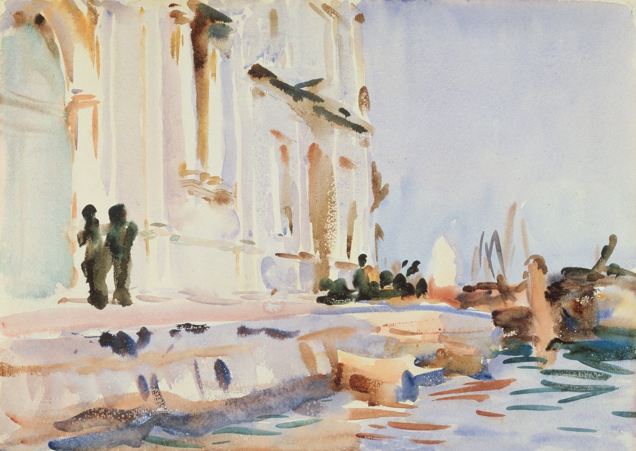 All Ave Maria (wc na papíře) od John Singer Sargent