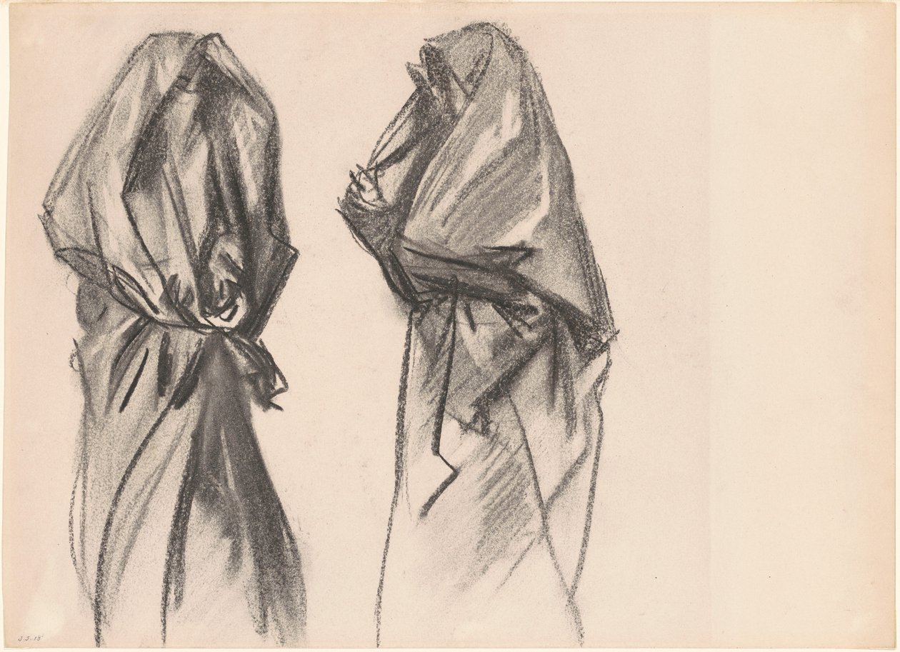 Beduínské ženy, 1890-1891. od John Singer Sargent