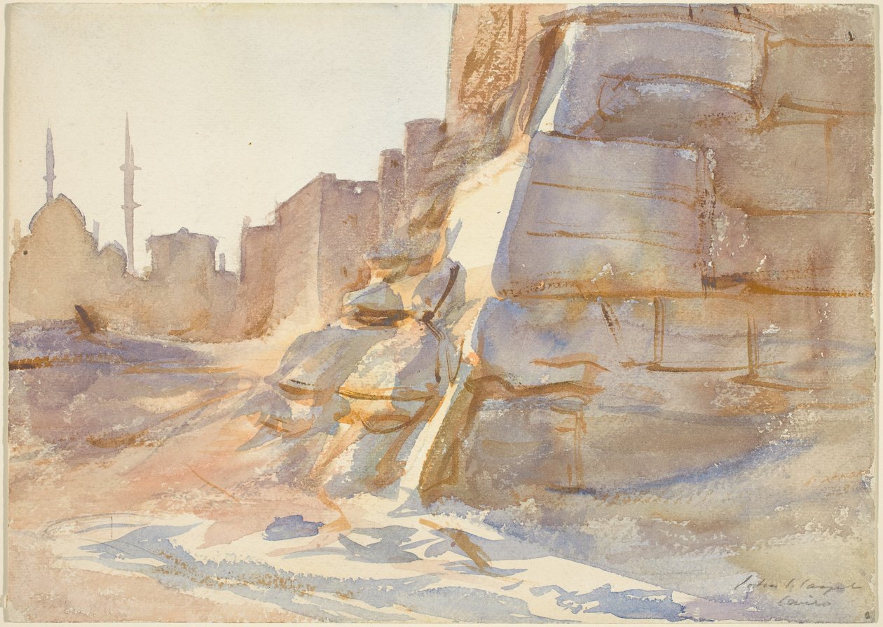 Káhira, c. 1891. od John Singer Sargent
