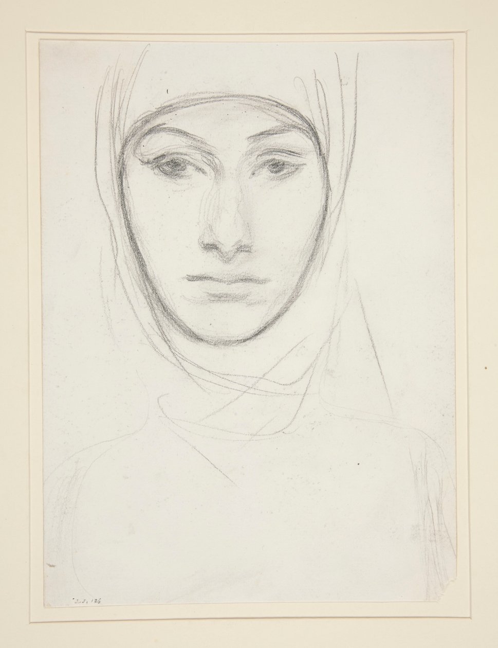Hlava ženy od John Singer Sargent