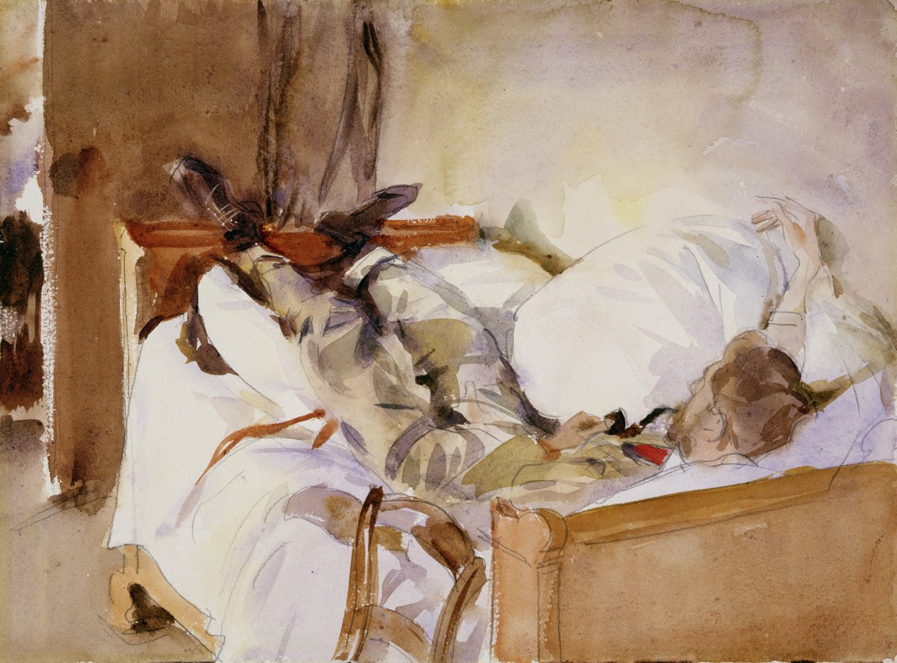 Ve Švýcarsku (wc na papíře) od John Singer Sargent