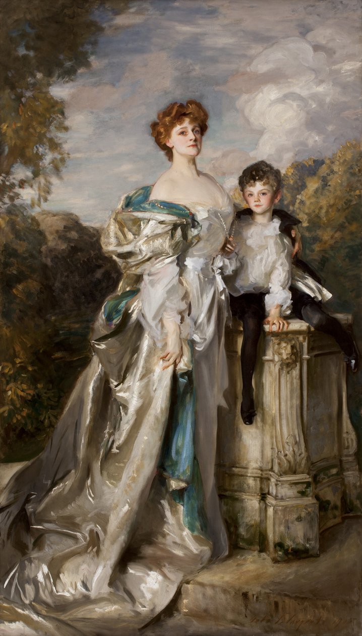 Lady Warwick a její syn od John Singer Sargent