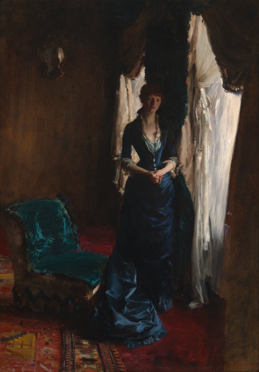 Madame Paul Escudier Louise Lefevre, 1882. od John Singer Sargent