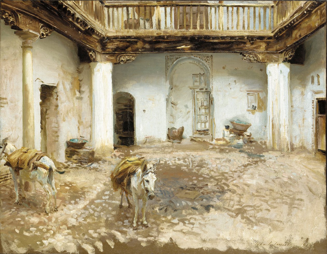 Maurské nádvoří od John Singer Sargent