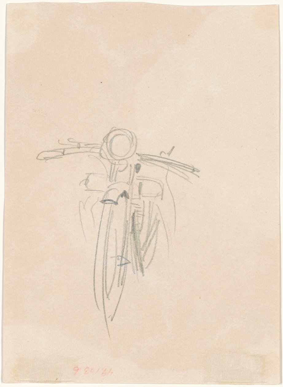 Motocykl [verso], 1918. od John Singer Sargent