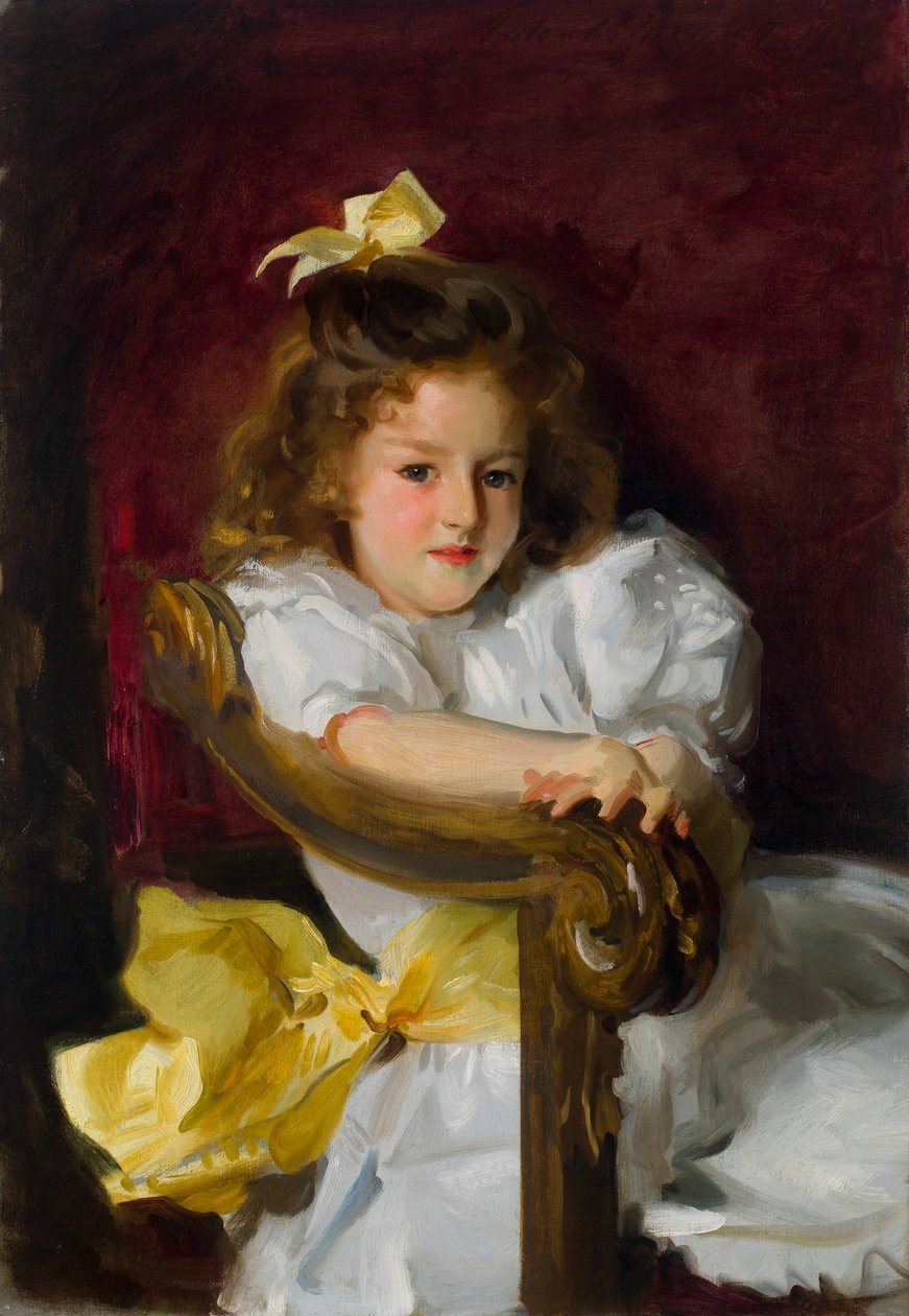 Portrét Charlotte Cram od John Singer Sargent