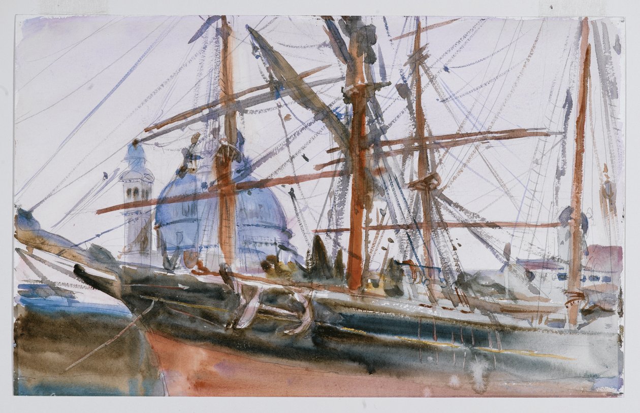 Výstroj, kolem 1905-06 (wc a tužka na papíře) od John Singer Sargent