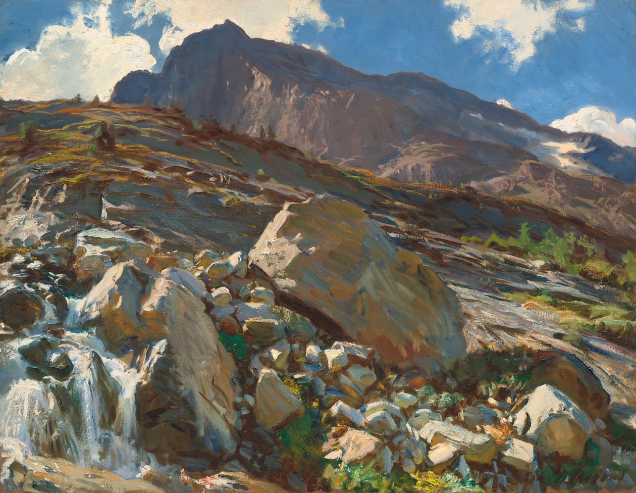 Simplon Pass, 1911. od John Singer Sargent