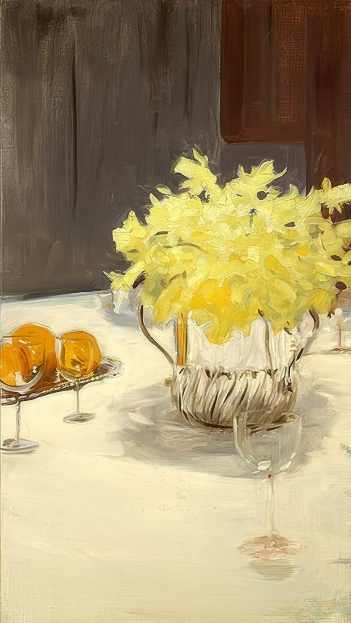 Zátiší s narcisy. Kolem 1885-95 od John Singer Sargent