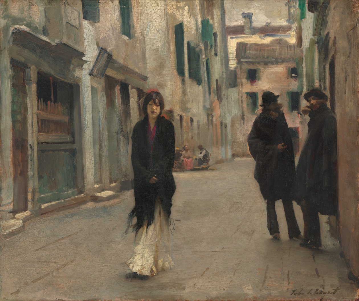 Ulice v Benátkách, 1882. od John Singer Sargent