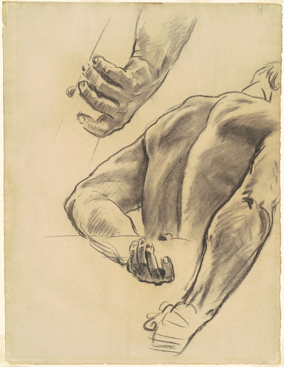 Studie pro "rozsudek" od John Singer Sargent