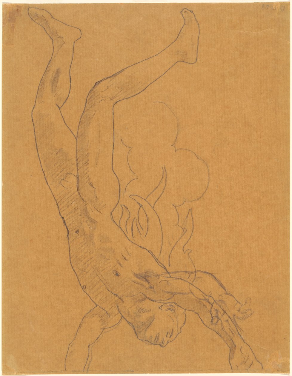 Studium pro Phaethon, 1922-1925. od John Singer Sargent