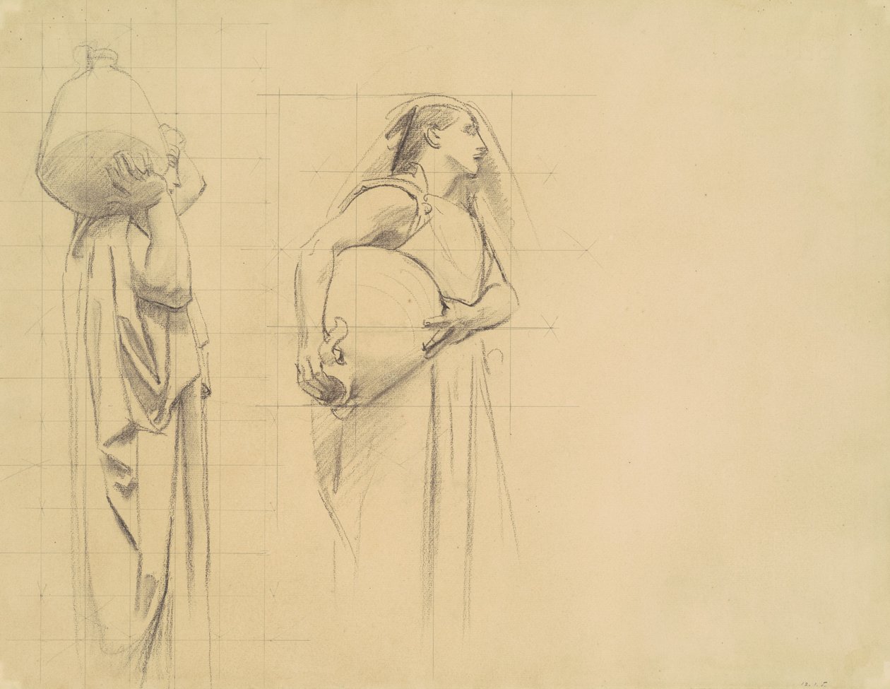 Studie pro The Danaïdes, 1922-1925. od John Singer Sargent