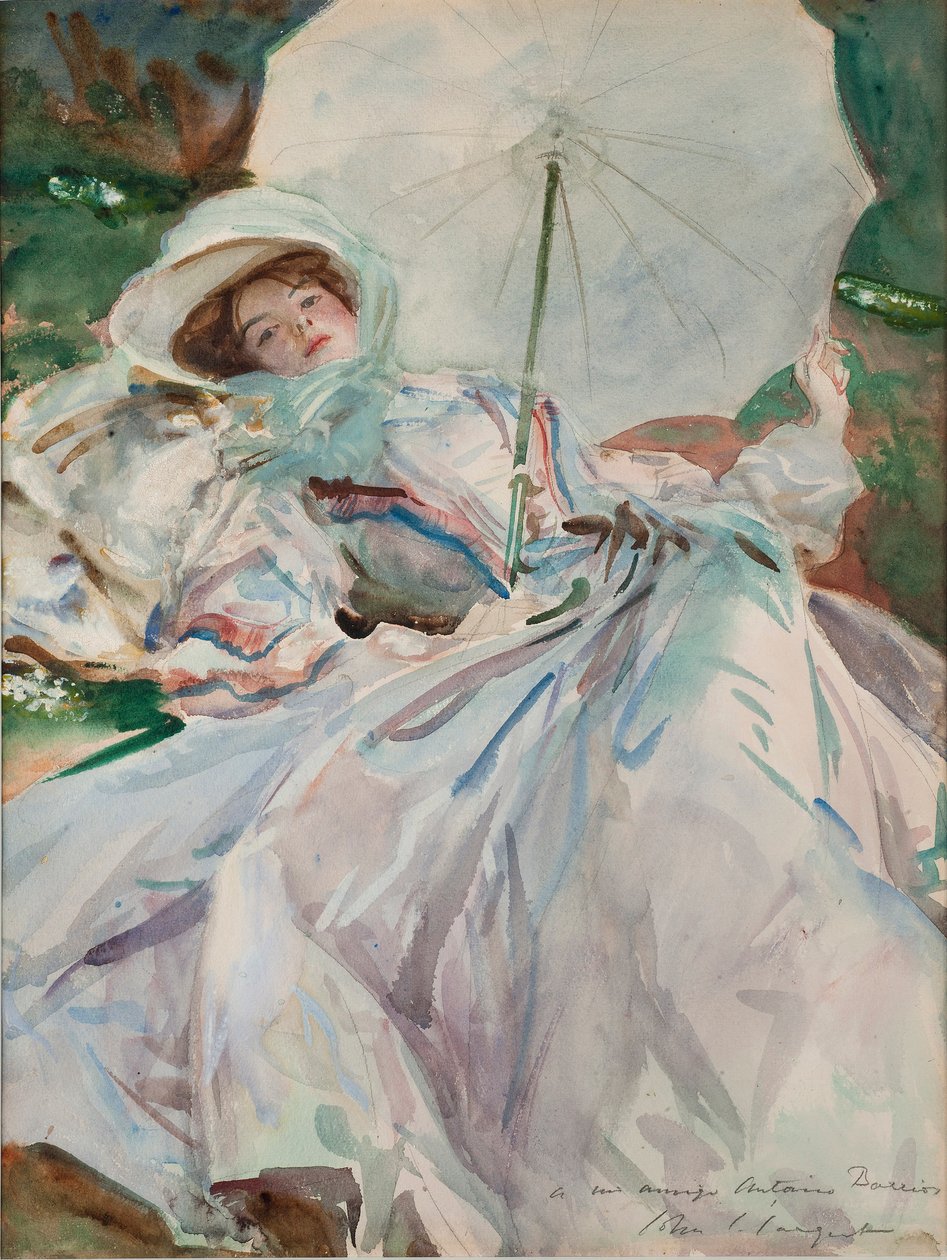 Dáma s deštníkem, 1911. od John Singer Sargent