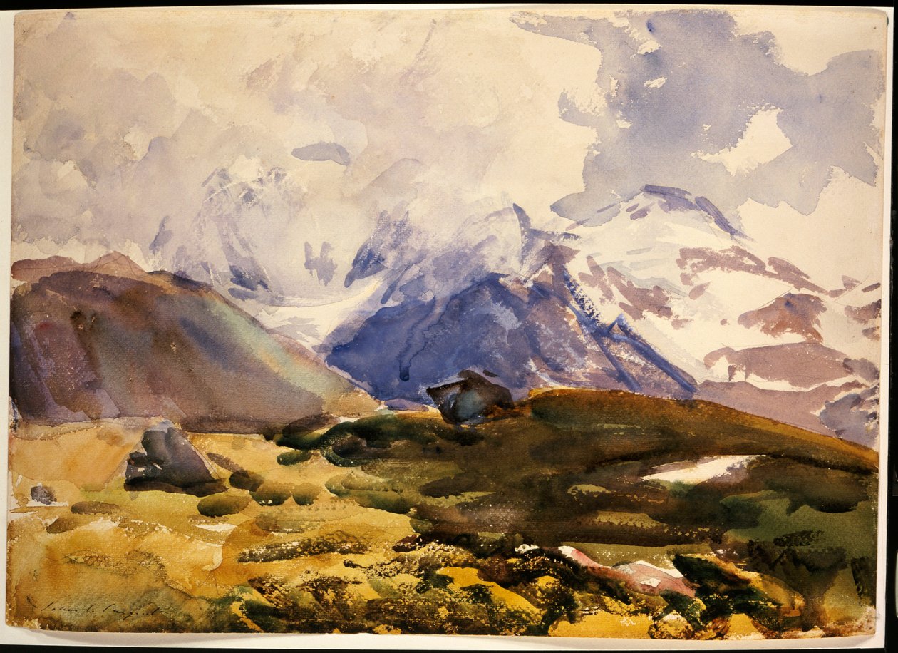 Simplon, kolem roku 1910 od John Singer Sargent