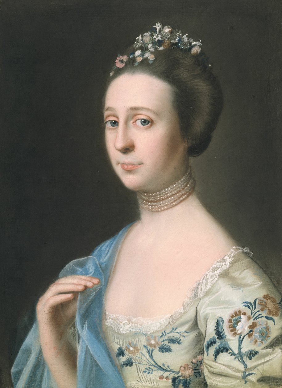 Paní Henry Hill (Anna Barrett) od John Singleton Copley