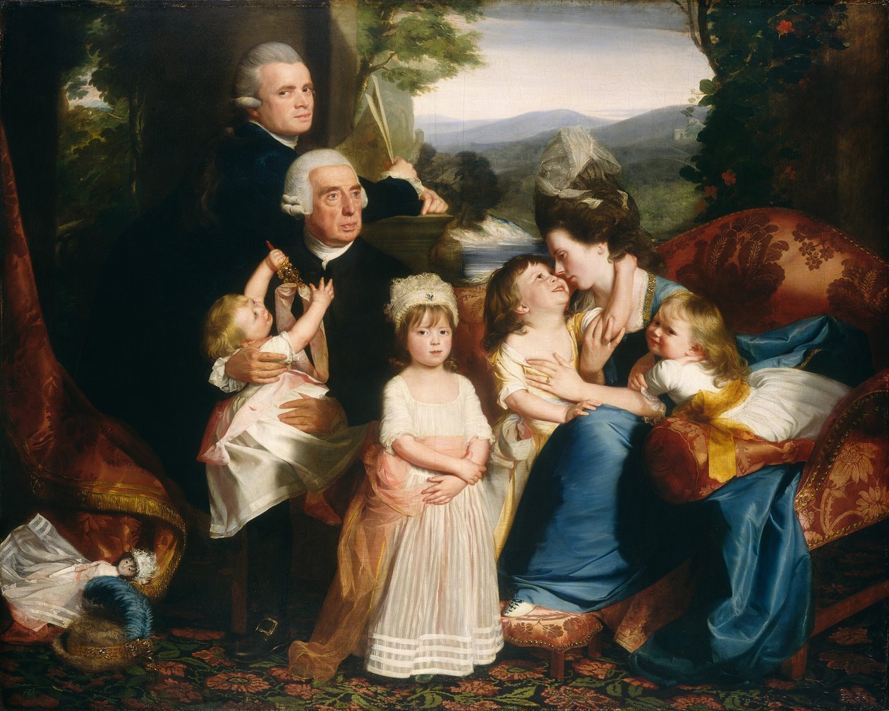 Rodina Copleyových od John Singleton Copley