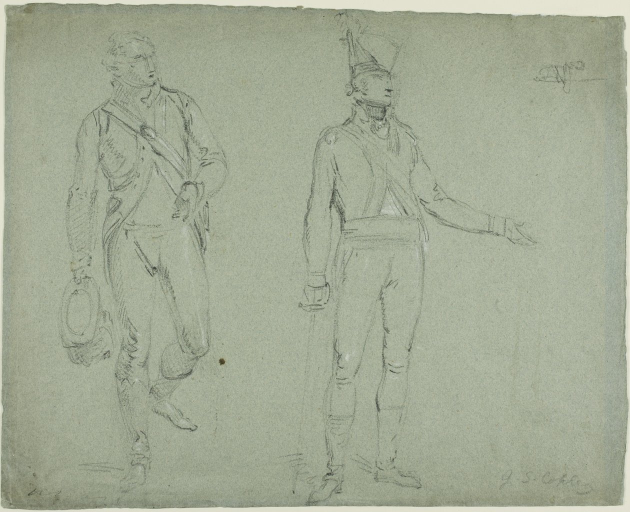 Dva američtí důstojníci od John Singleton Copley