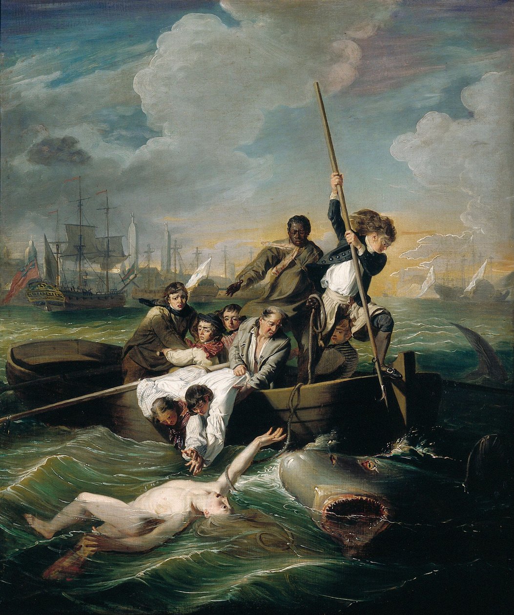 Watson a žralok od John Singleton Copley