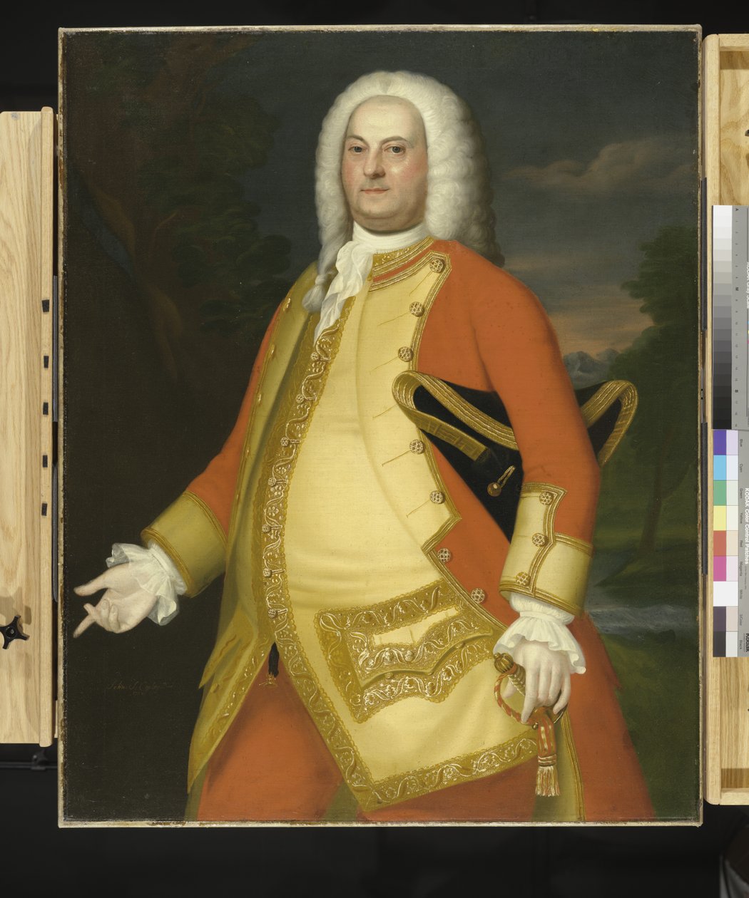 William Brattle, 1756 od John Singleton Copley