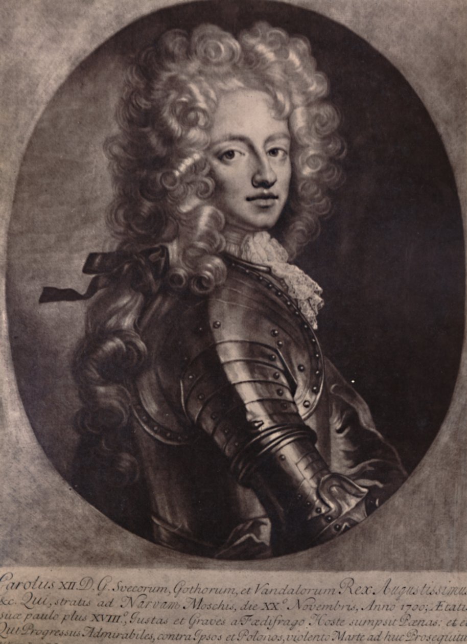 Karel XII., král Švédska, c1700 1894 od John Smith 2