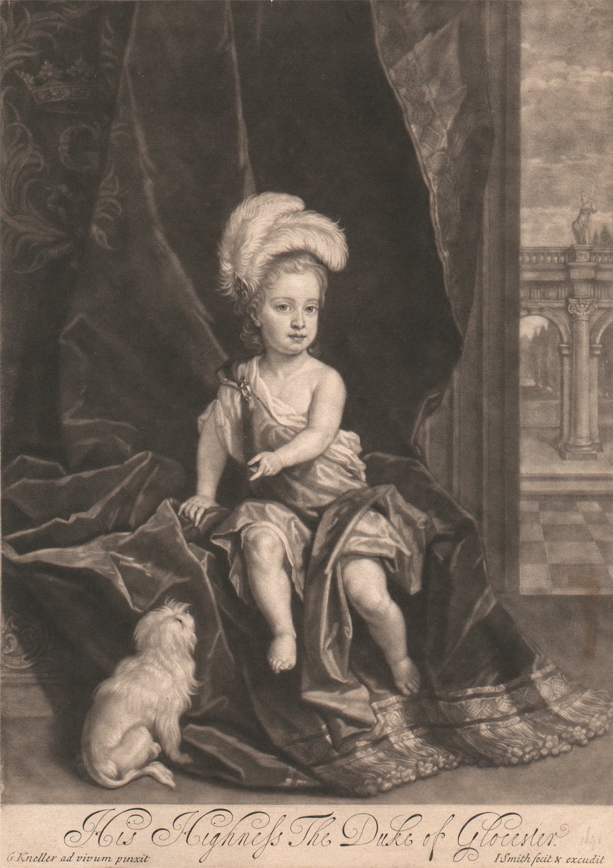 Jeho Výsost vévoda z Gloucesteru [sic] od John Smith